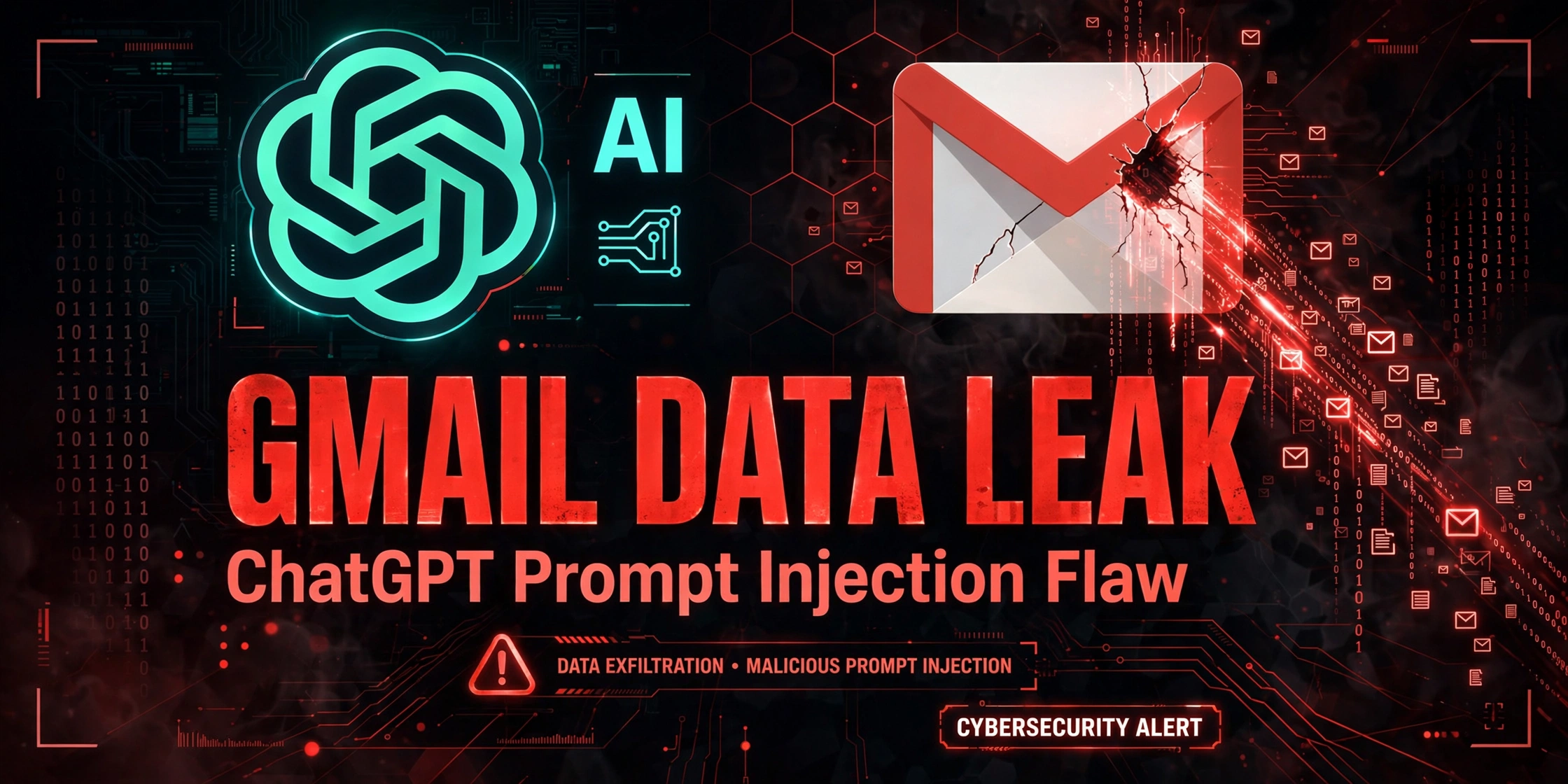 ChatGPT Data Exfiltration Flaw Leaks Gmail via Planted Prompts
